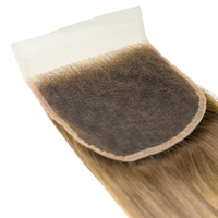 HD Lace Closures 5x5 14" - Rooted Cappuccino