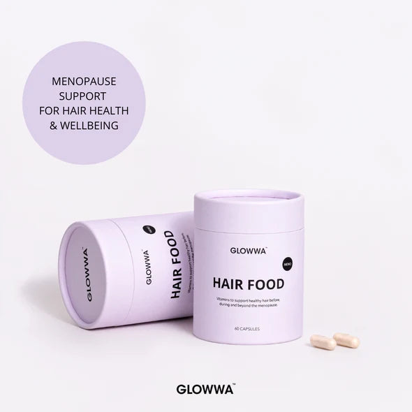 Glowwa Hair Food Menopause Hair Vitamins - 1 Month Supply