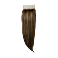 HD Lace Closures 5x5 14" - Rooted Taupe Twist