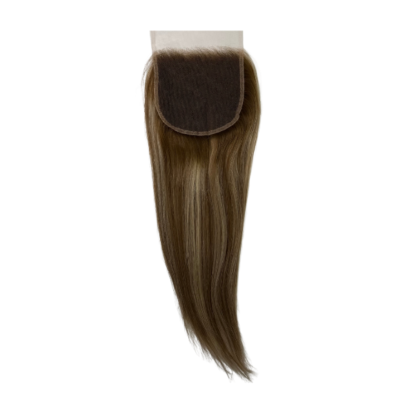 HD Lace Closures 5x5 14" - Rooted Taupe Twist