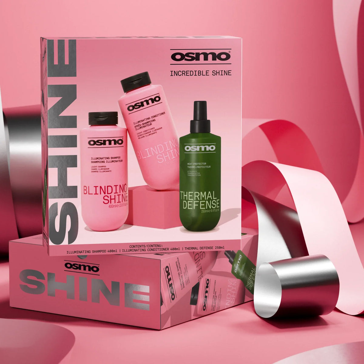 Osmo Incredible Shine Collection: Blinding Shine Styling Gift Set