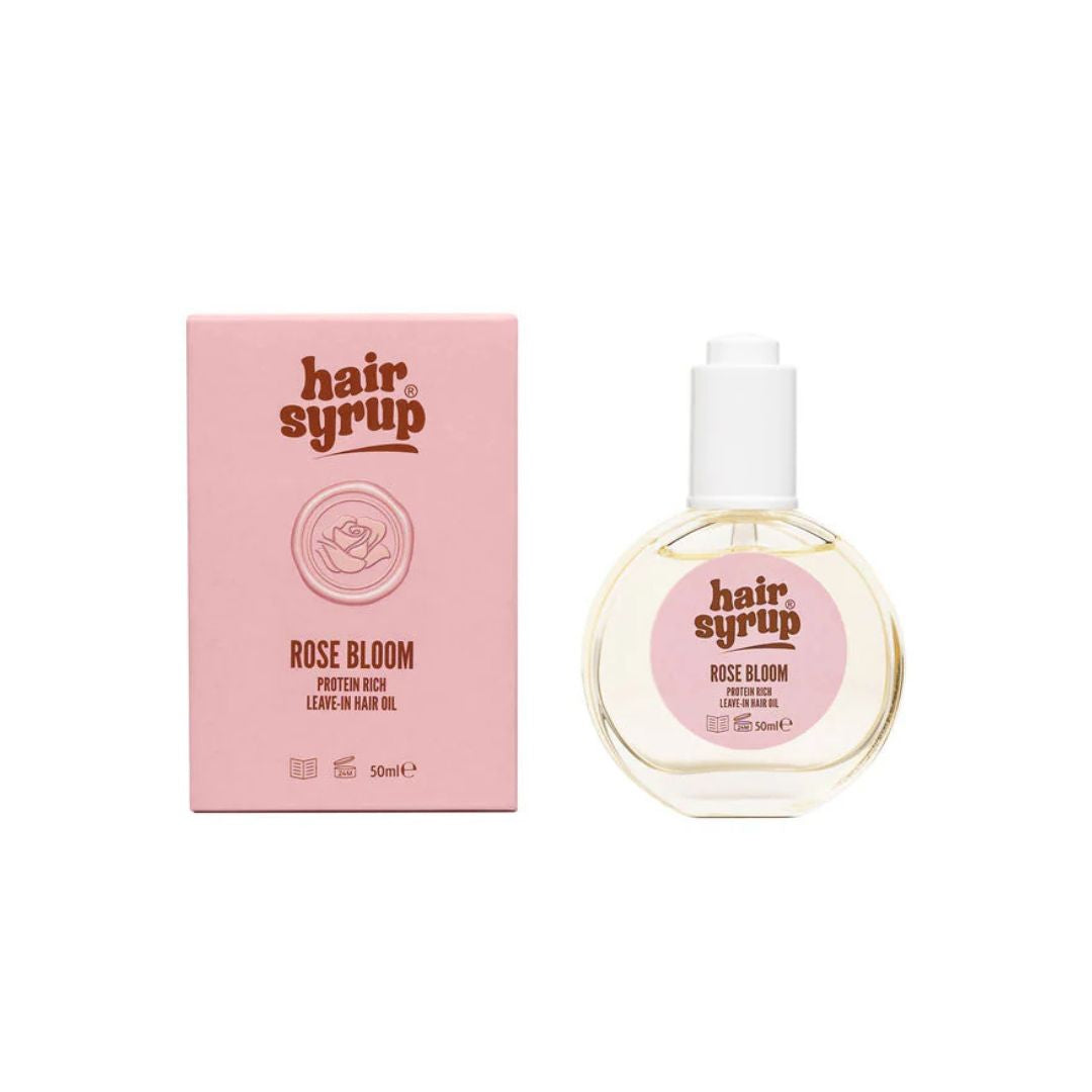 Hair Syrup Rose Bloom Protein Rich Leave In Hair Oil 50ml