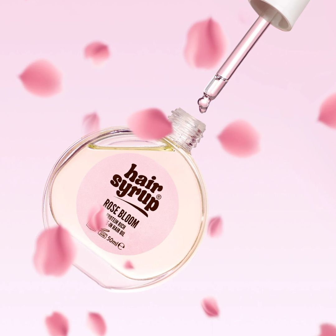 Hair Syrup Rose Bloom Protein Rich Leave In Hair Oil 50ml