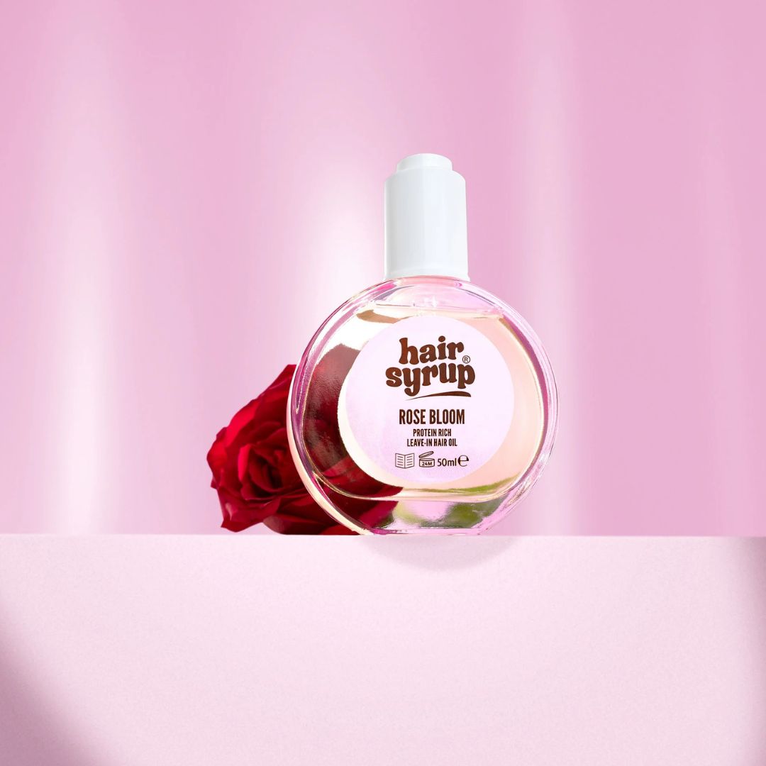 Hair Syrup Rose Bloom Protein Rich Leave In Hair Oil 50ml