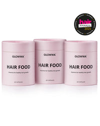 Glowwa Hair Food Hair Vitamins - 3 Month Supply