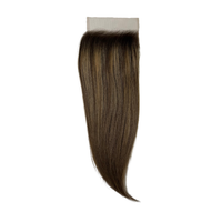 HD Lace Closures 5x5 14" - Rooted Bronze Drip
