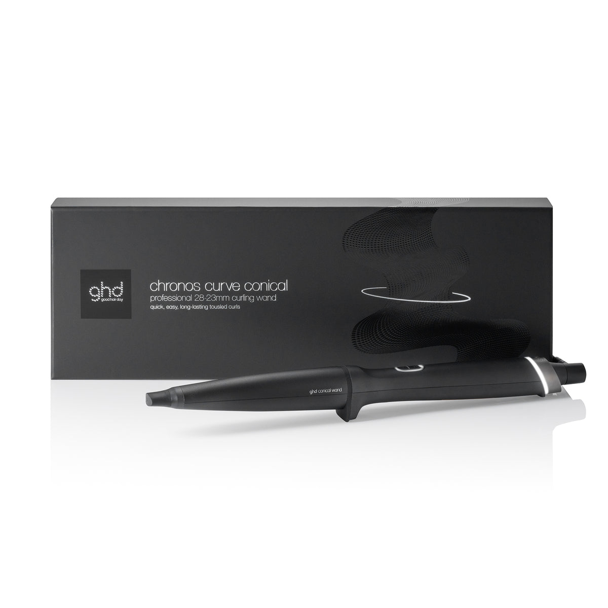 GHD Chronos Curve Conical Wand (28-23mm barrel)