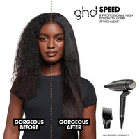 GHD Speed Professional High Strength Hair Dryer Comb
