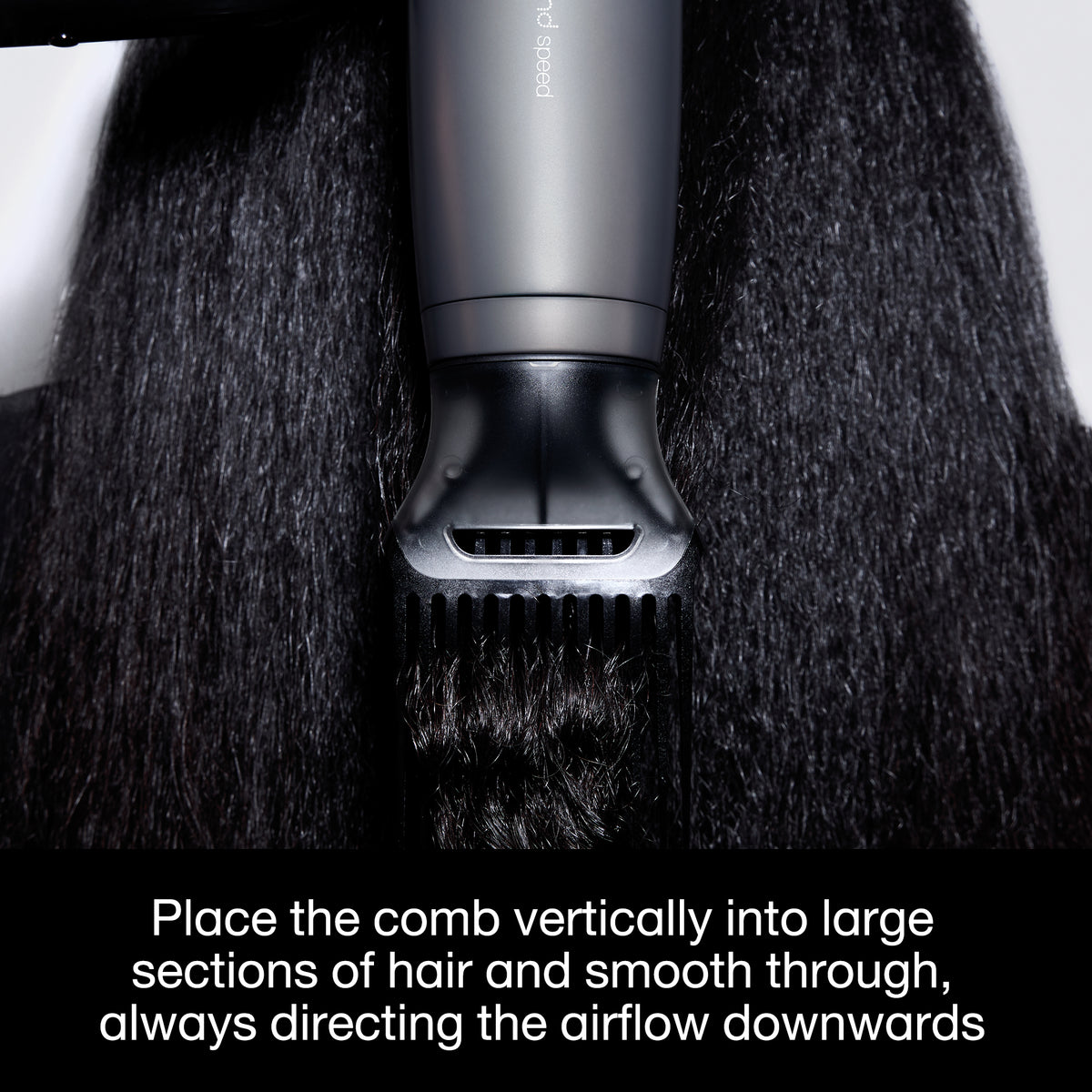 GHD Speed Professional High Strength Hair Dryer Comb