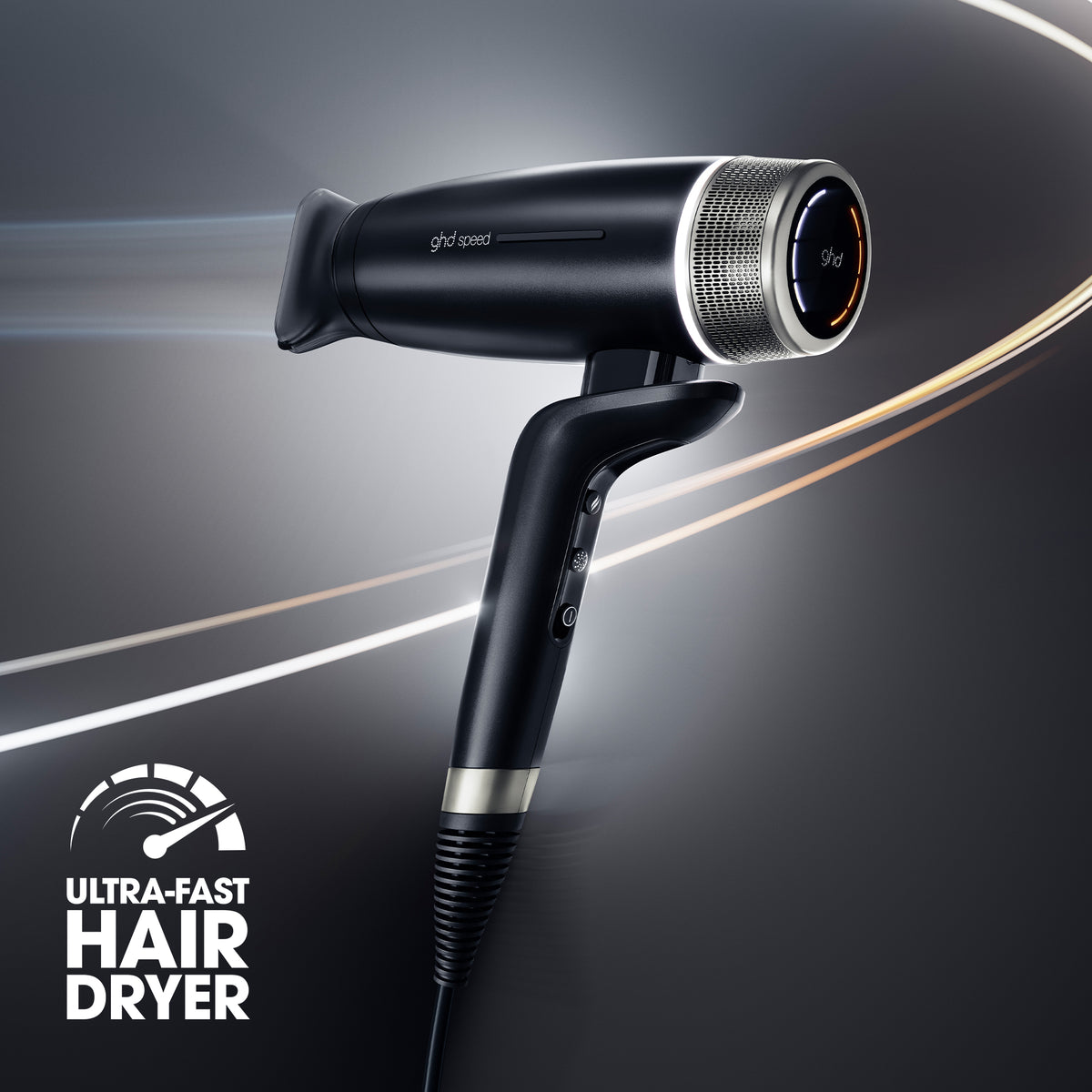 GHD Speed Ionic Hair Dryer in Black