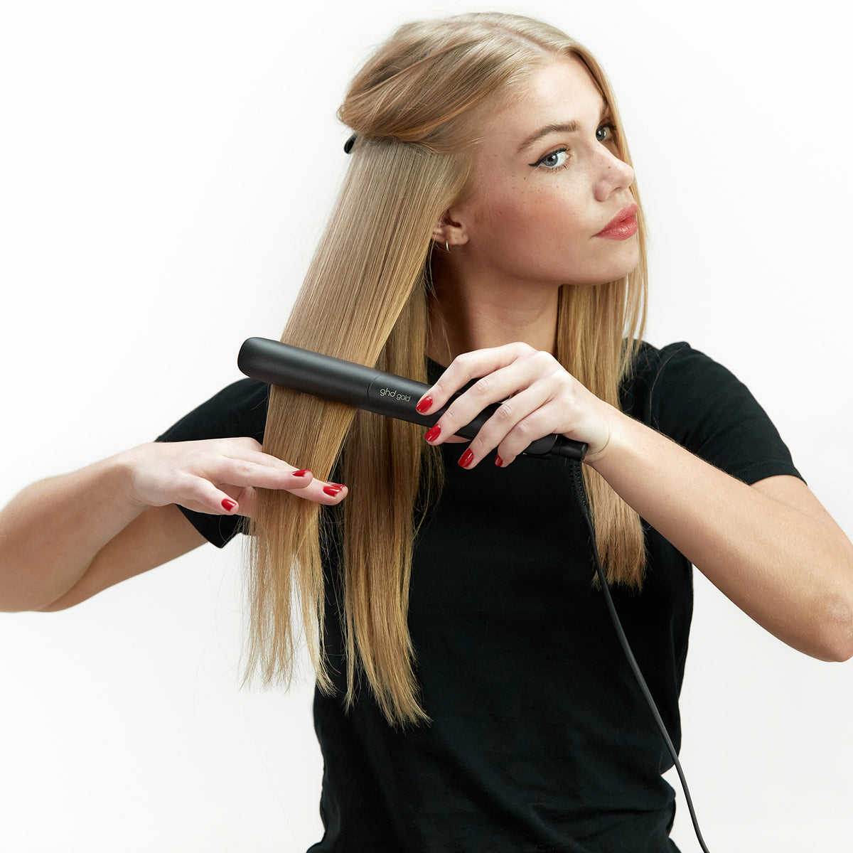 GHD Gold Hair Straightener (26mm Plate) Black