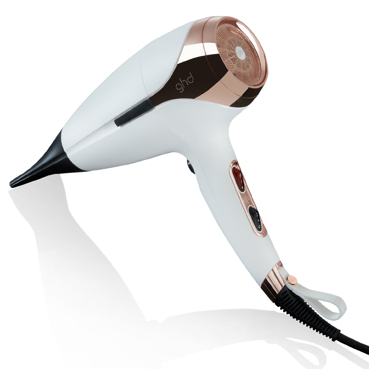 GHD Helios Professional Hair Dryer in White