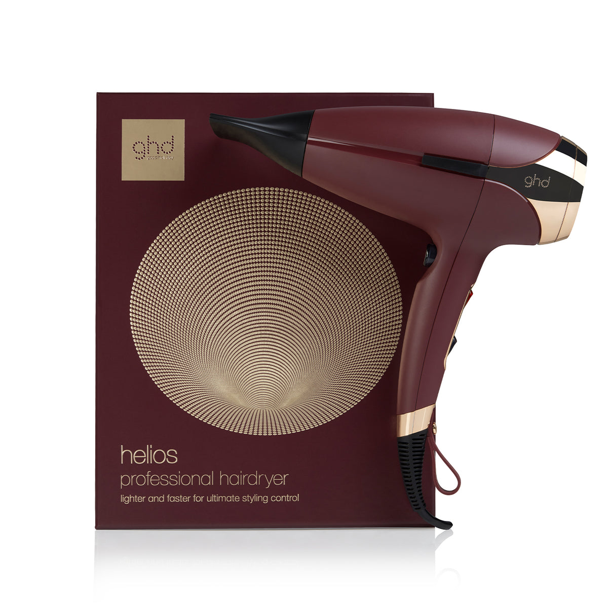 GHD Helios Professional Hair Dryer in Plum