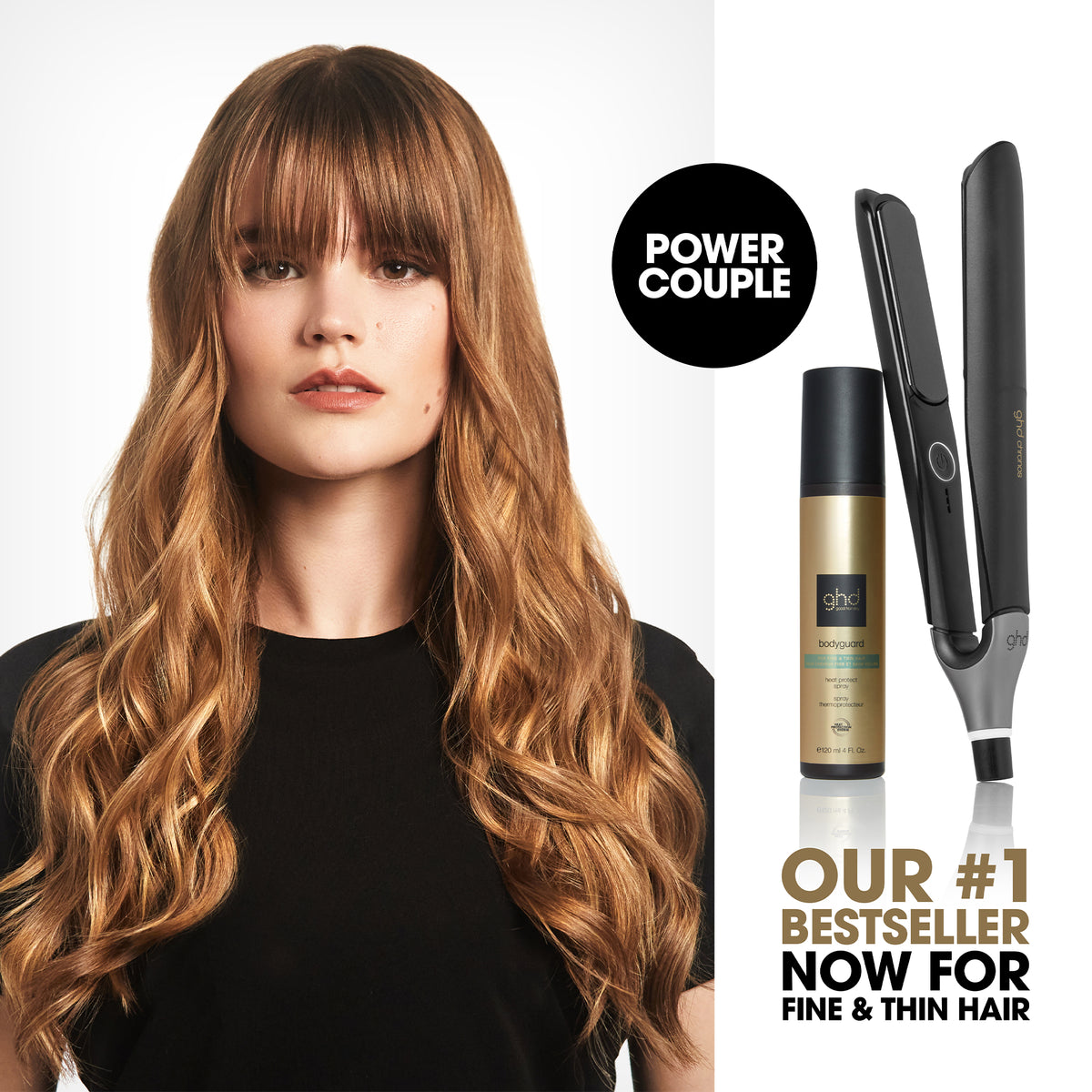 GHD Bodyguard - Heat Protect Spray For Thin & Fine Hair (120ml)