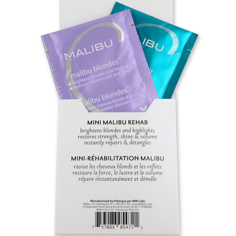Malibu C Mini Rehab Malibu Blondes Sachet Duo