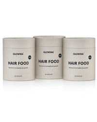 Glowwa Hair Food Mens Hair Vitamins - 3 Month Supply