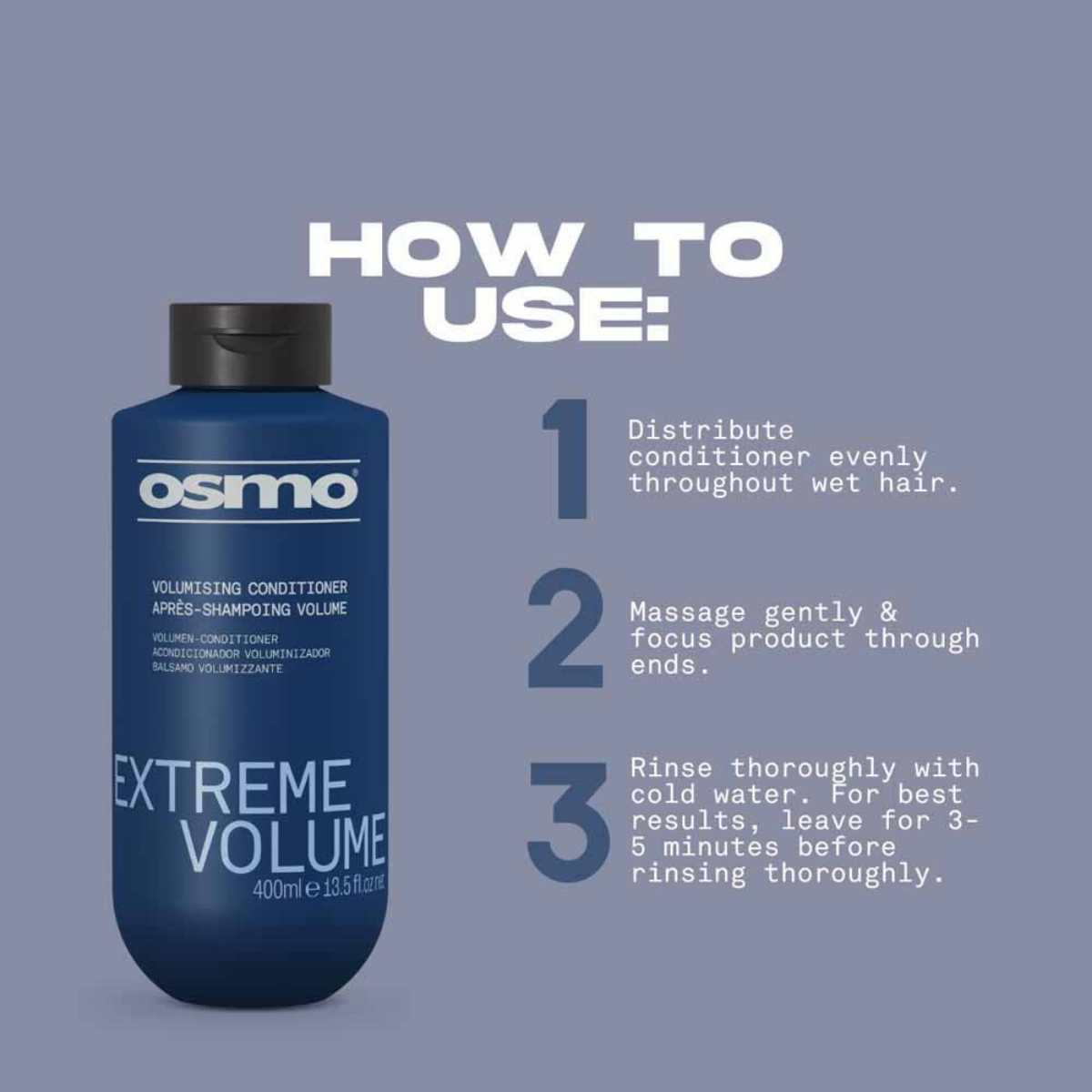 Osmo Extreme Volume Volumising Conditioner 400ml