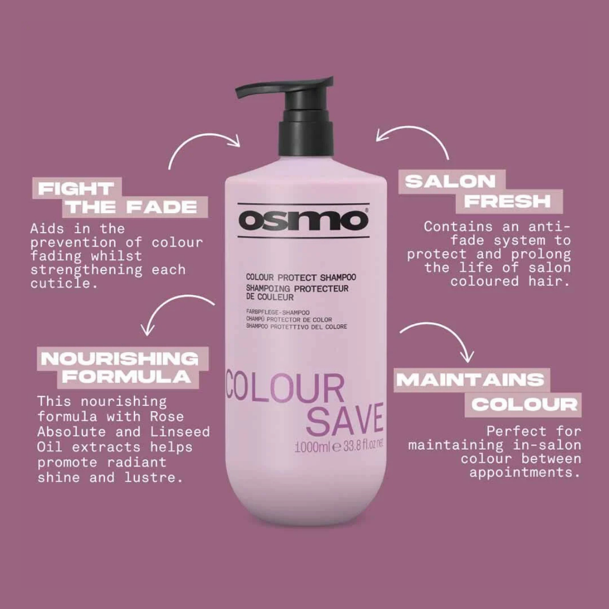 Osmo Colour Save Protect Shampoo 1000ml
