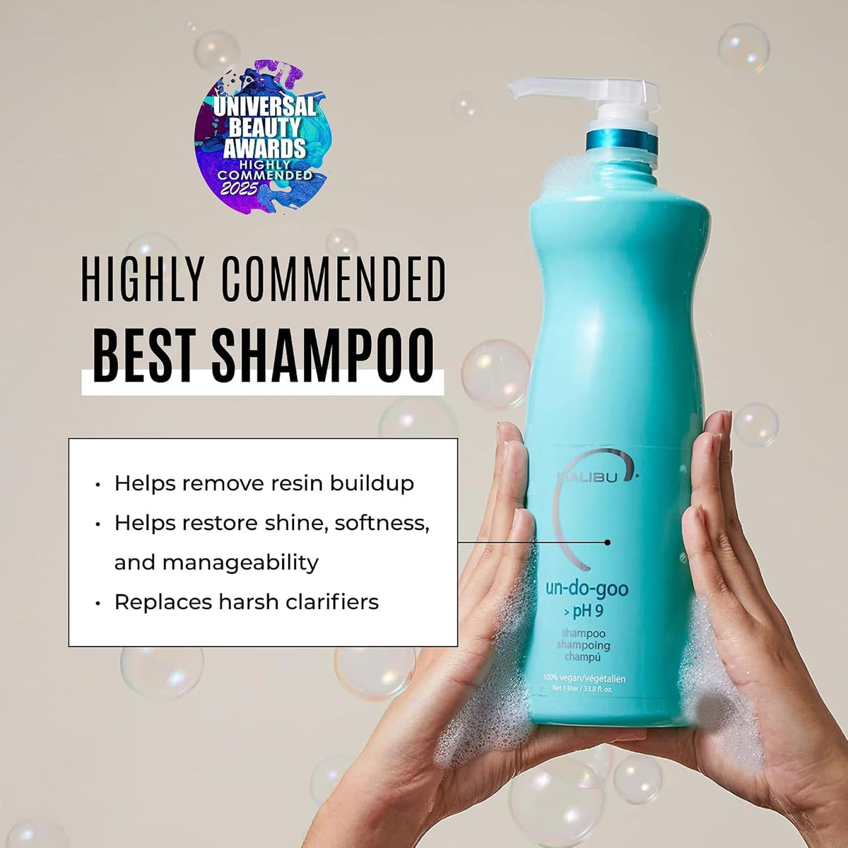 Malibu C Un-Do-Goo Clarifying Shampoo 1000ml