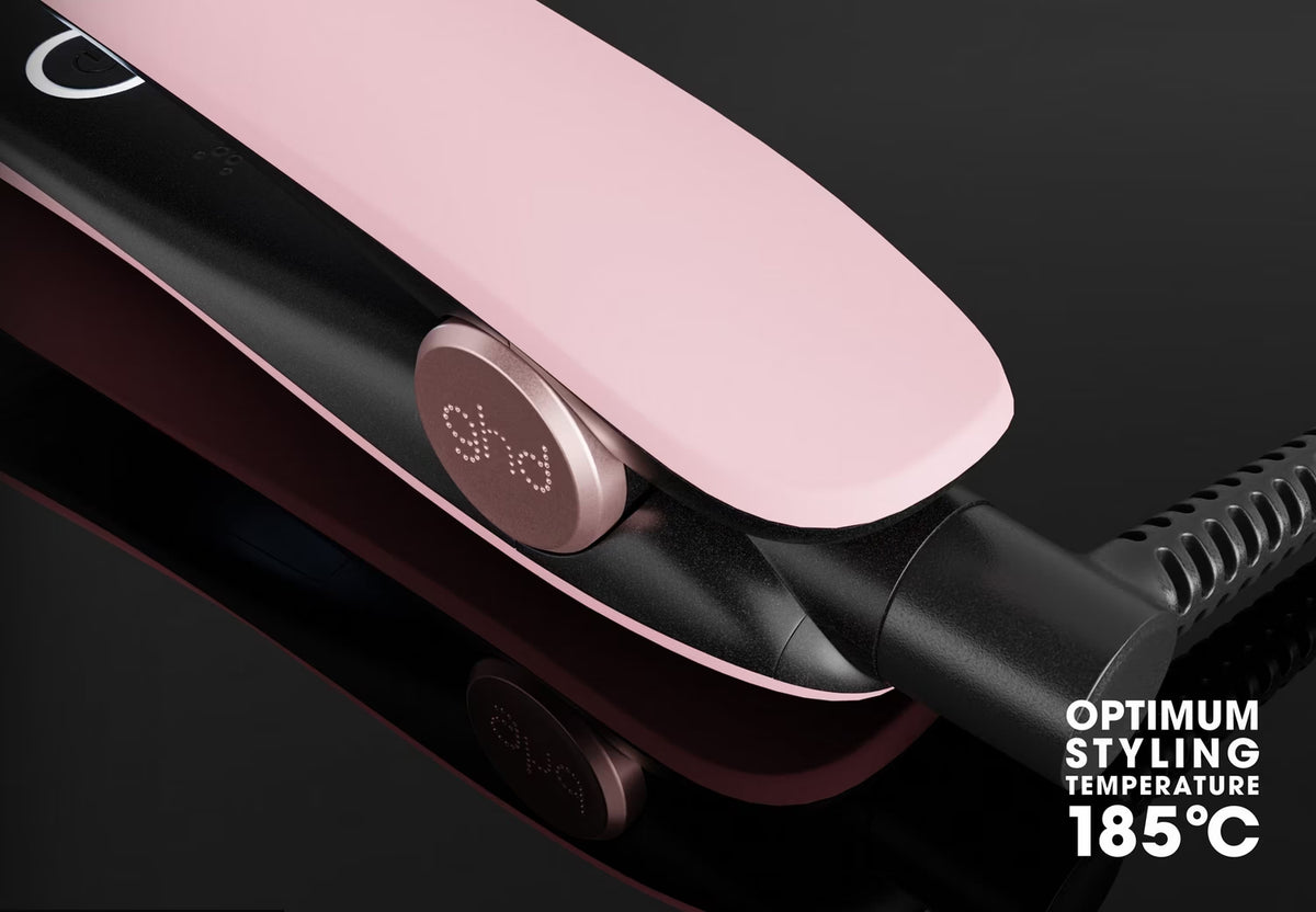GHD Gold Hair Straightener in Dusted Pink (26mm plate)