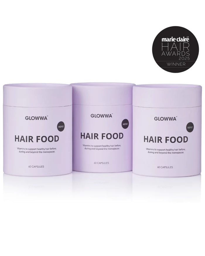 Glowwa Hair Food Menopause Hair Vitamins - 3 Month Supply