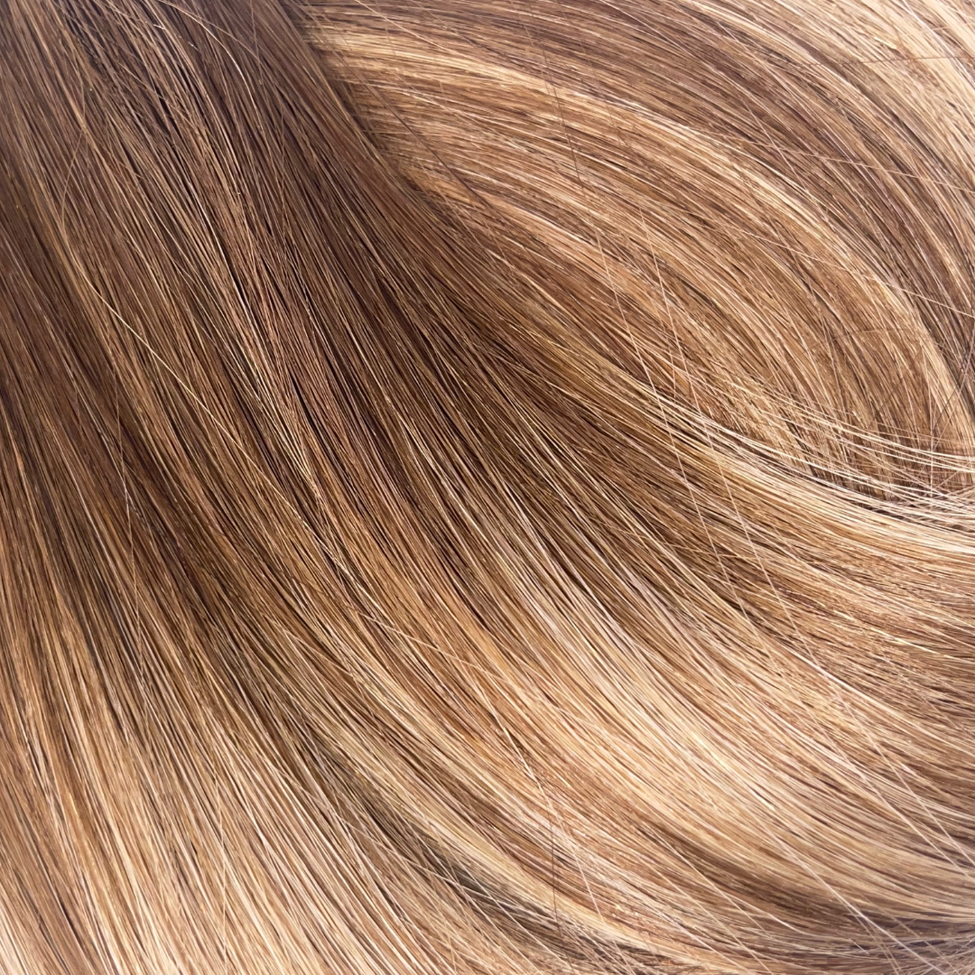 HeadKandy Warm Caramel Drizzle hair extensions