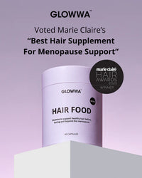 Glowwa Hair Food Menopause Hair Vitamins - 1 Month Supply