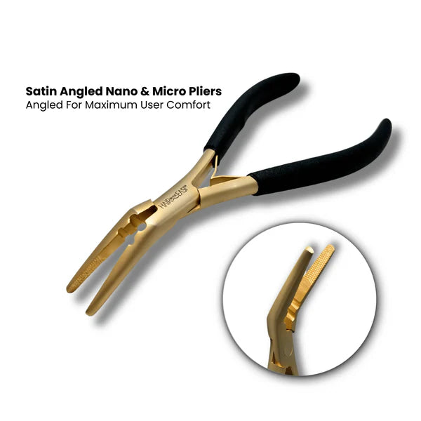 Angled Nano and Micro Pliers