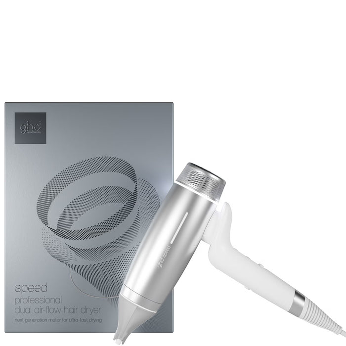 GHD Speed Ionic Hair Dryer in White