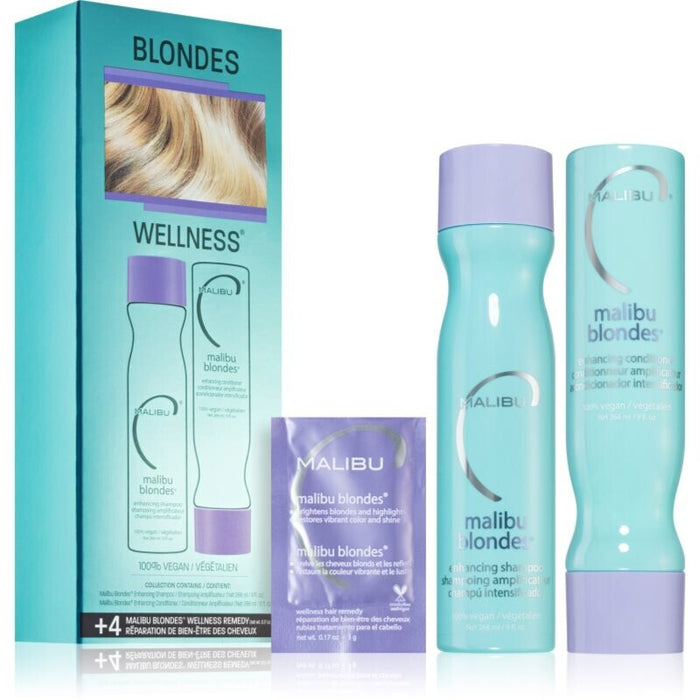 Malibu C Blonde Wellness System Kit