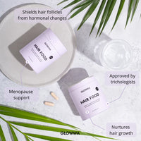 Glowwa Hair Food Menopause Hair Vitamins - 1 Month Supply