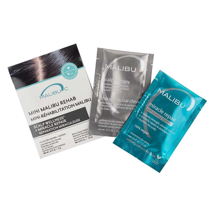 Malibu C Mini Rehab Scalp Therapy Sachet Duo